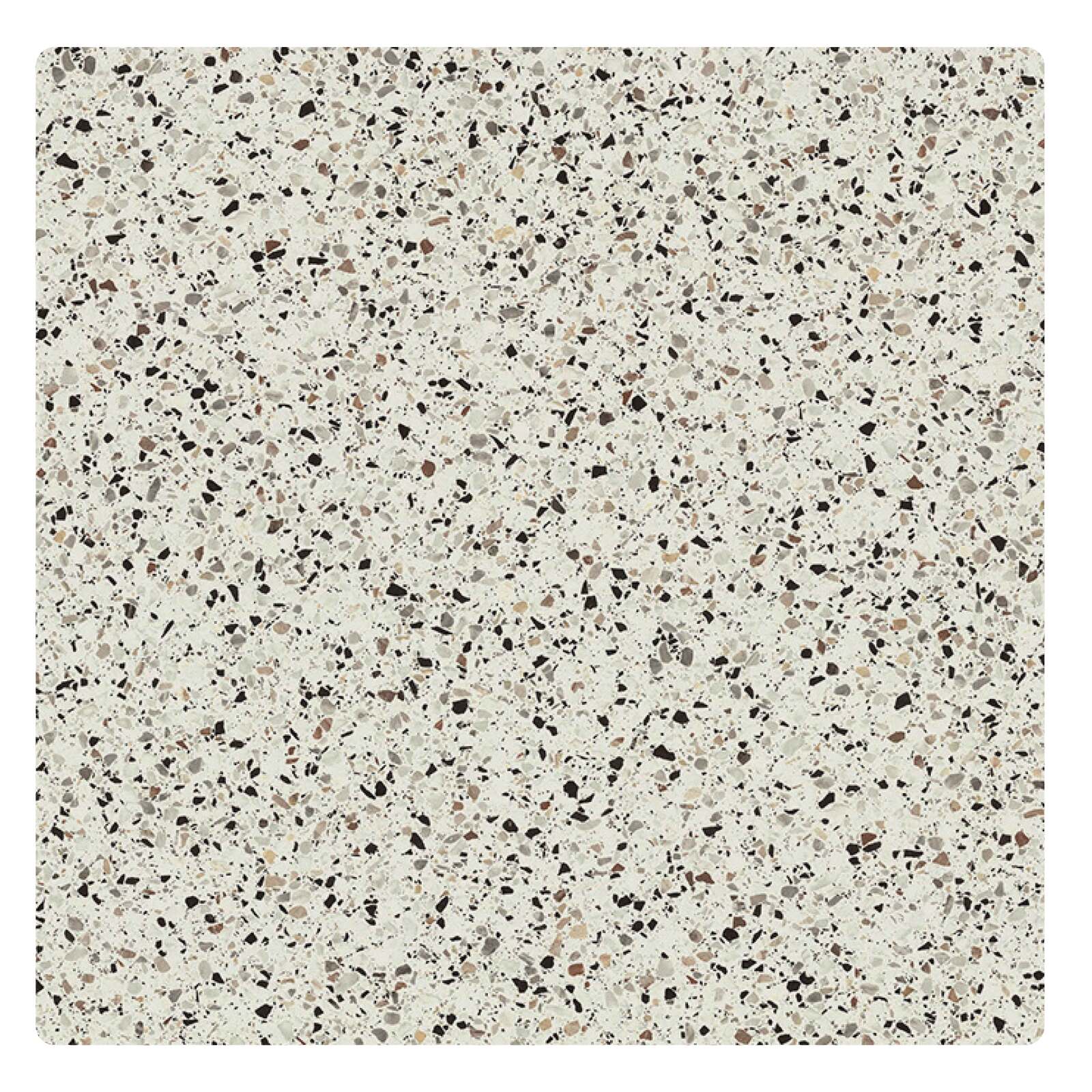 Gartentisch Bistro-Stil Quadratisch aus Metall und Aluminium schwarz, 4 Personen, 60x60 cm