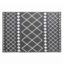 Rechteckiger Outdoor-Teppich mit doppelseitigem Muster aus Polypropylen