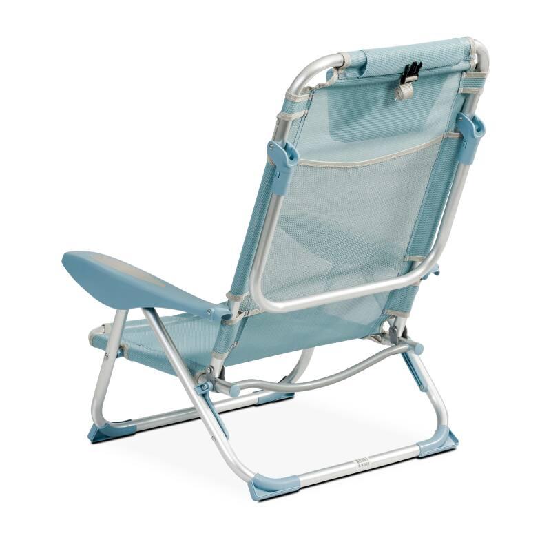 Klappbarer Strandstuhl, 4-fach verstellbar