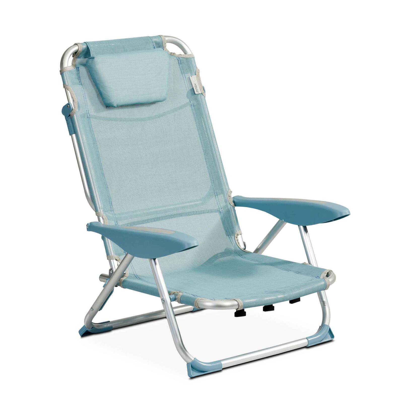 Klappbarer Strandstuhl, 4-fach verstellbar 