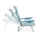 Klappbarer Strandstuhl, 4-fach verstellbar