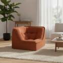 Eckensessel aus Stoff für modulares Sofa - Lifestyle