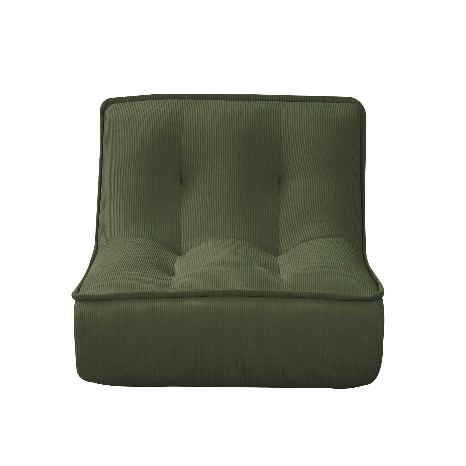 Sessel aus Stoff für modulares Sofa