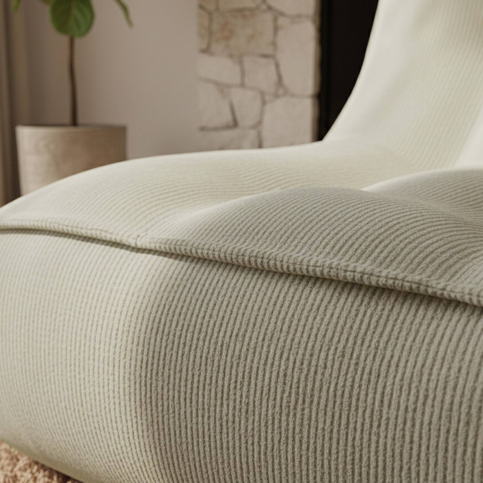 Sessel aus Stoff für modulares Sofa