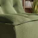 Sessel aus Stoff für modulares Sofa