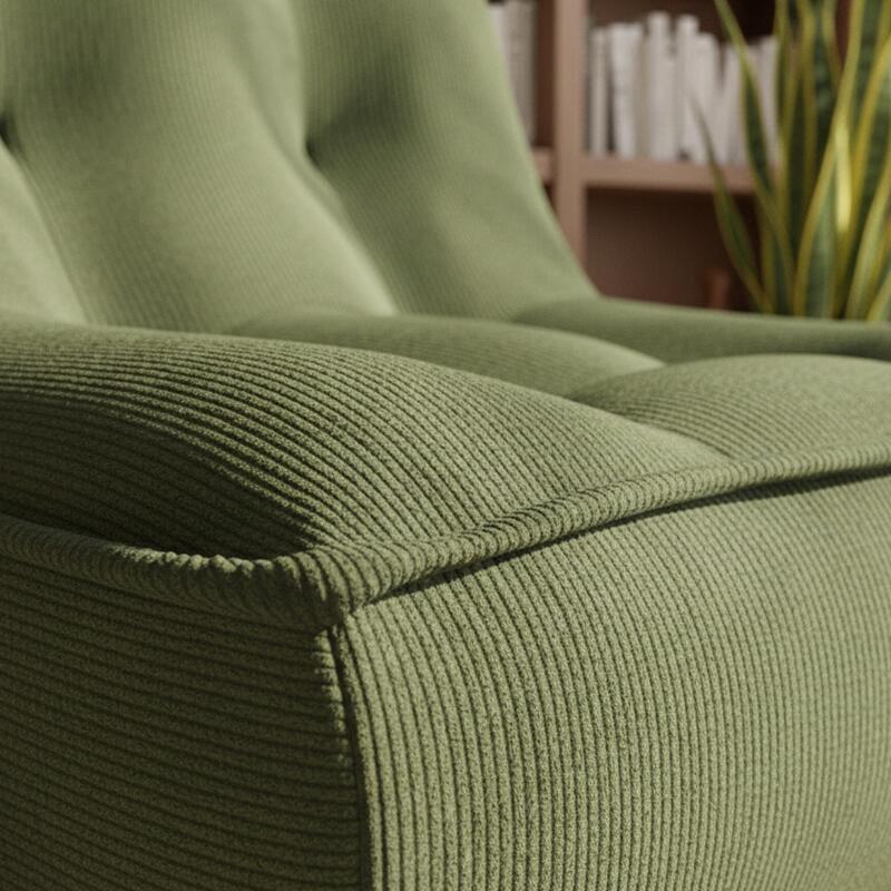 Sessel aus Stoff für modulares Sofa (6/8)