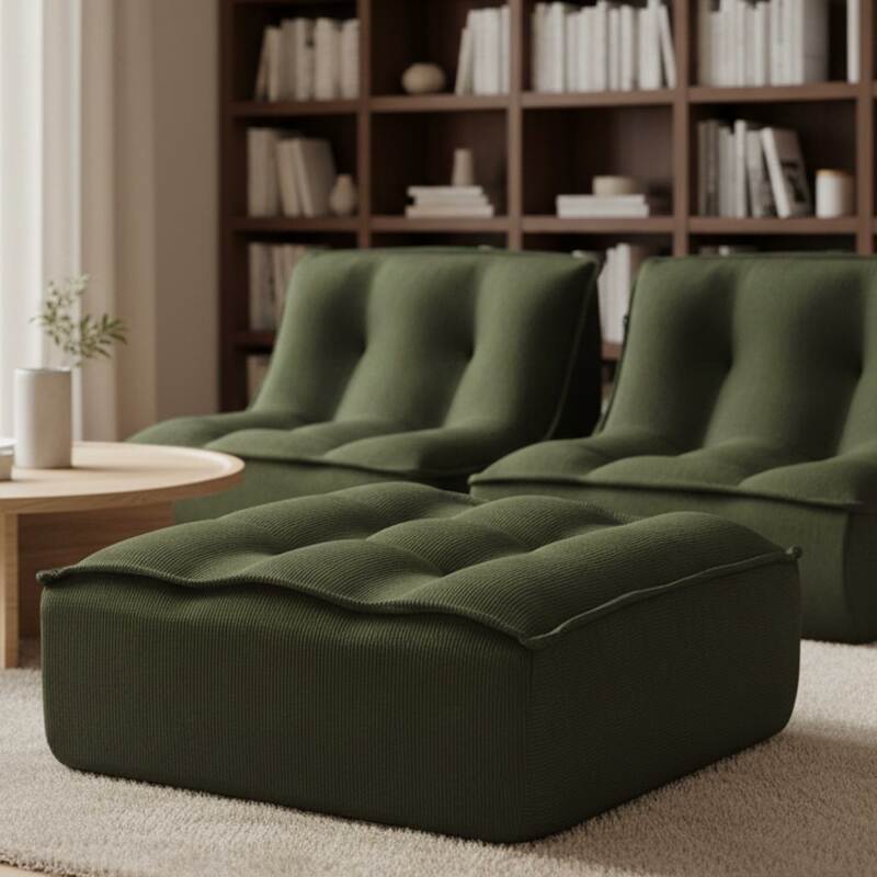 Sitzpuff aus Stoff (4/5)