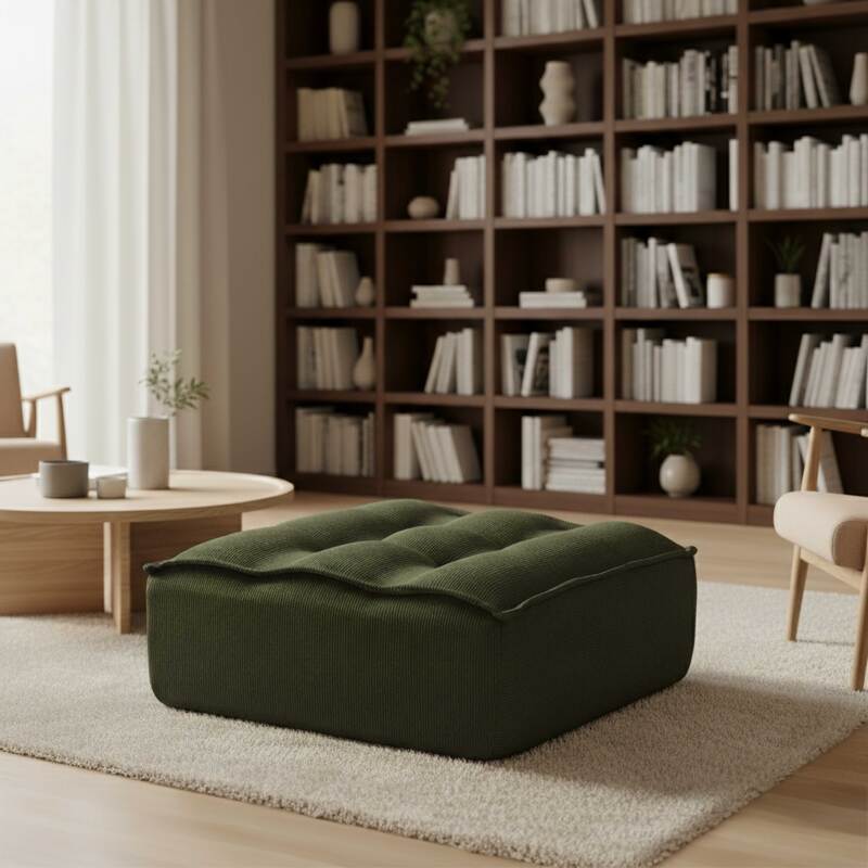 Pouf aus Cord - Lifestyle