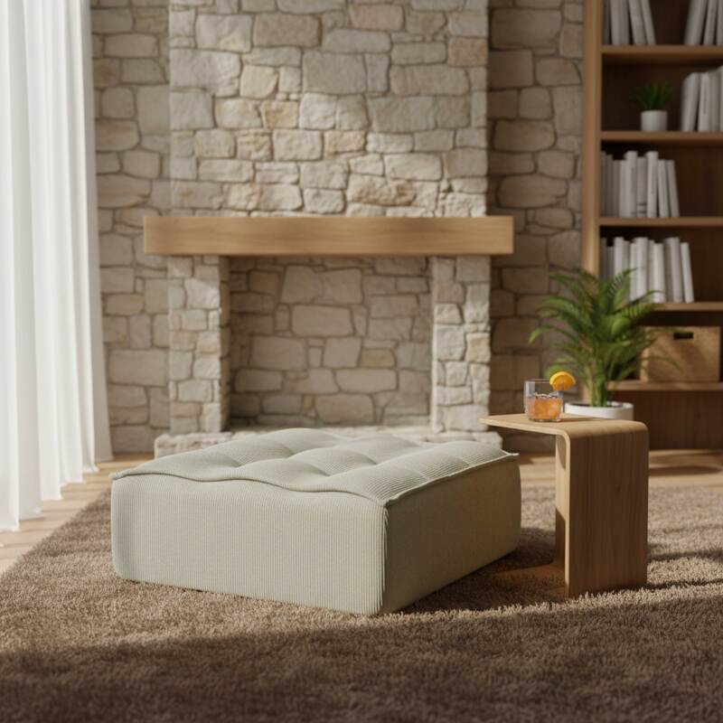 Sitzpuff aus Stoff - Lifestyle