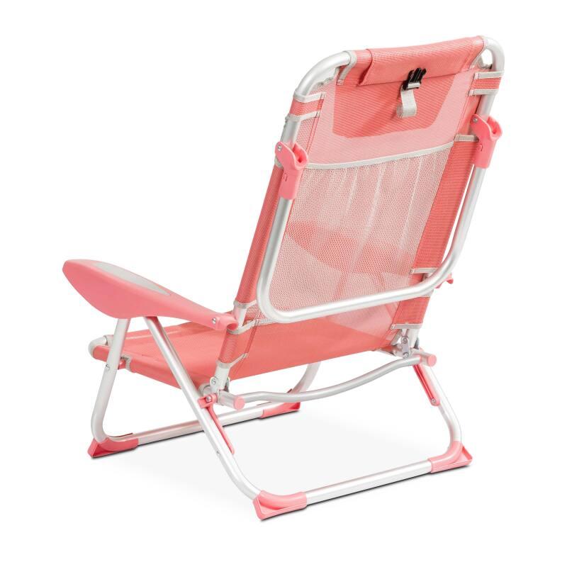 Klappbarer Strandstuhl, 4-fach verstellbar