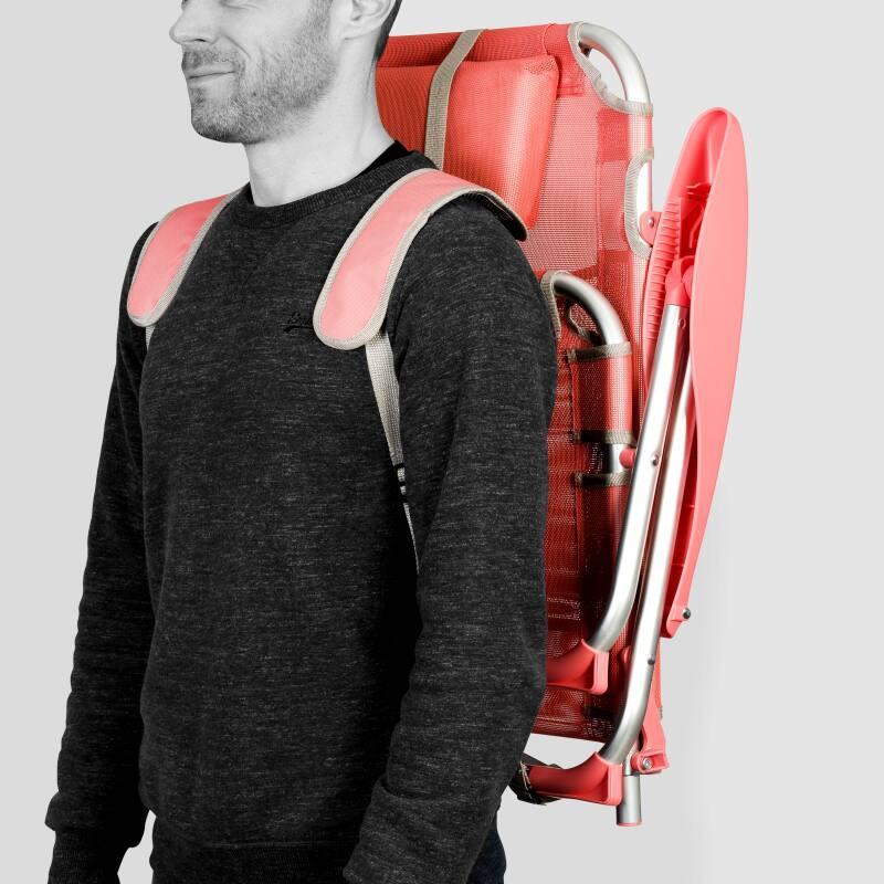 Klappbarer Strandstuhl, 4-fach verstellbar