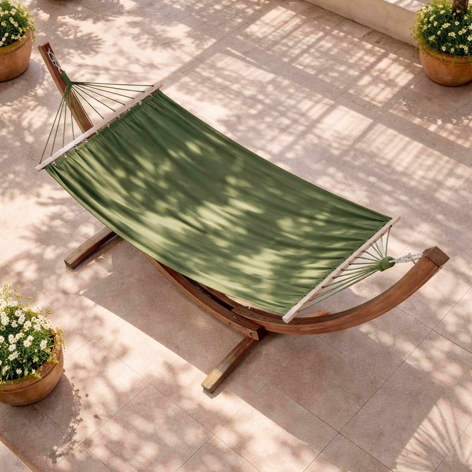 Hängematte auf Holzständer FSC®