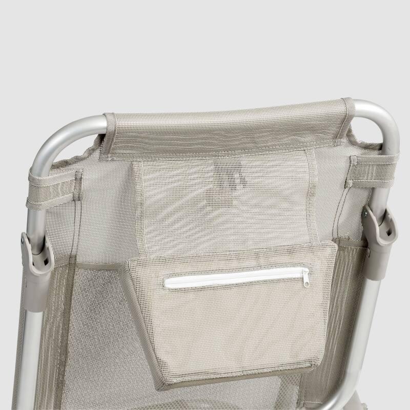 Klappbarer Strandstuhl, 4-fach verstellbar