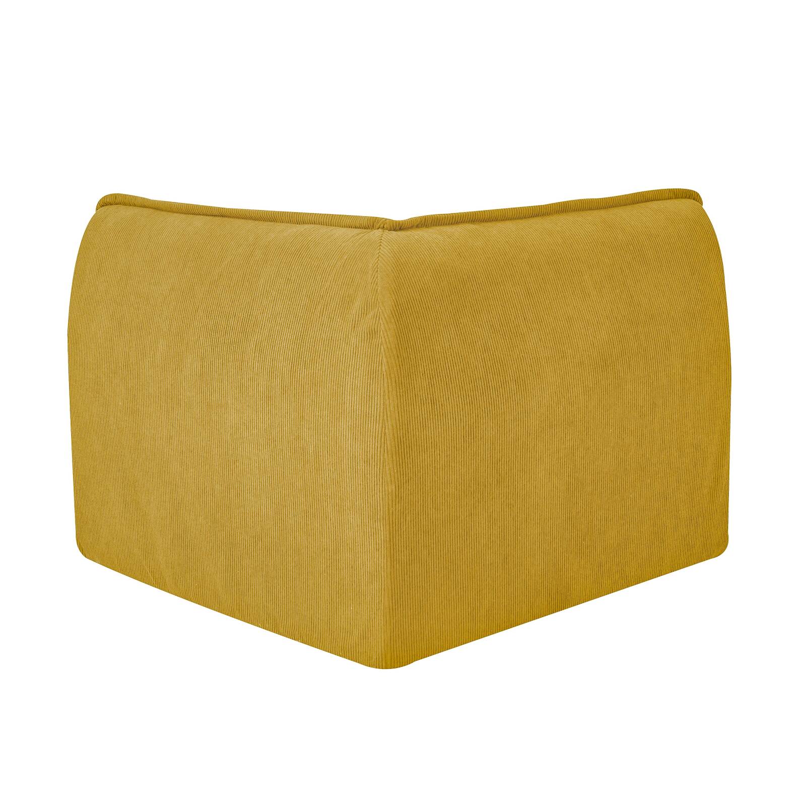 Eckensessel aus Stoff für modulares Sofa