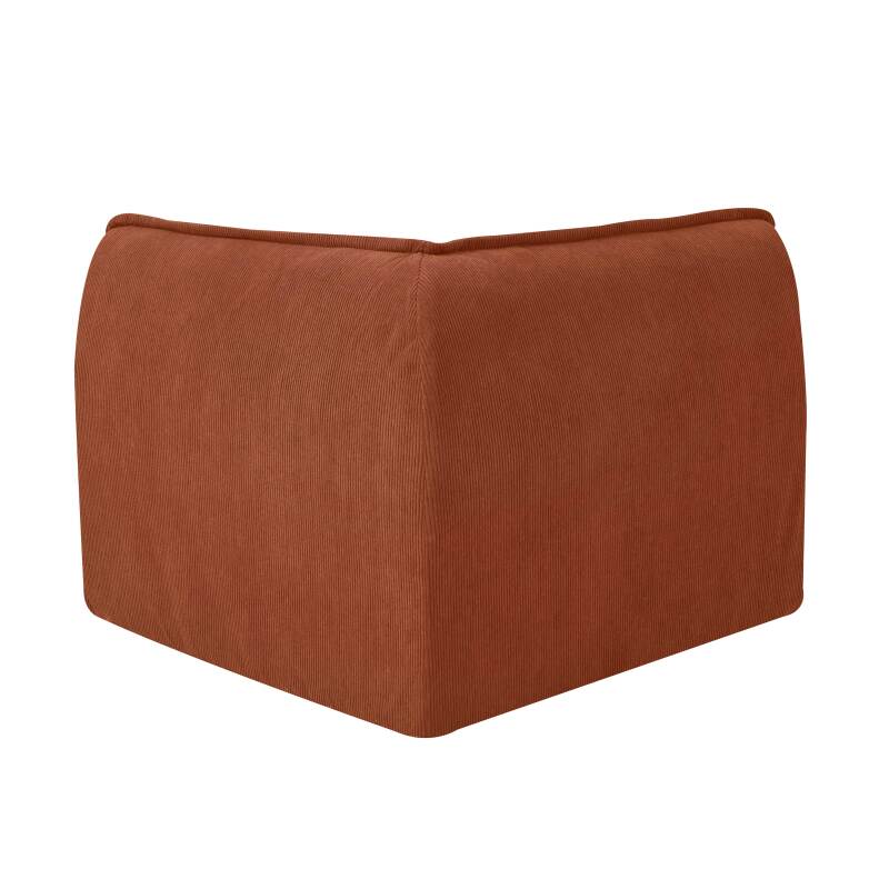 Eckensessel aus Stoff für modulares Sofa (3/7)