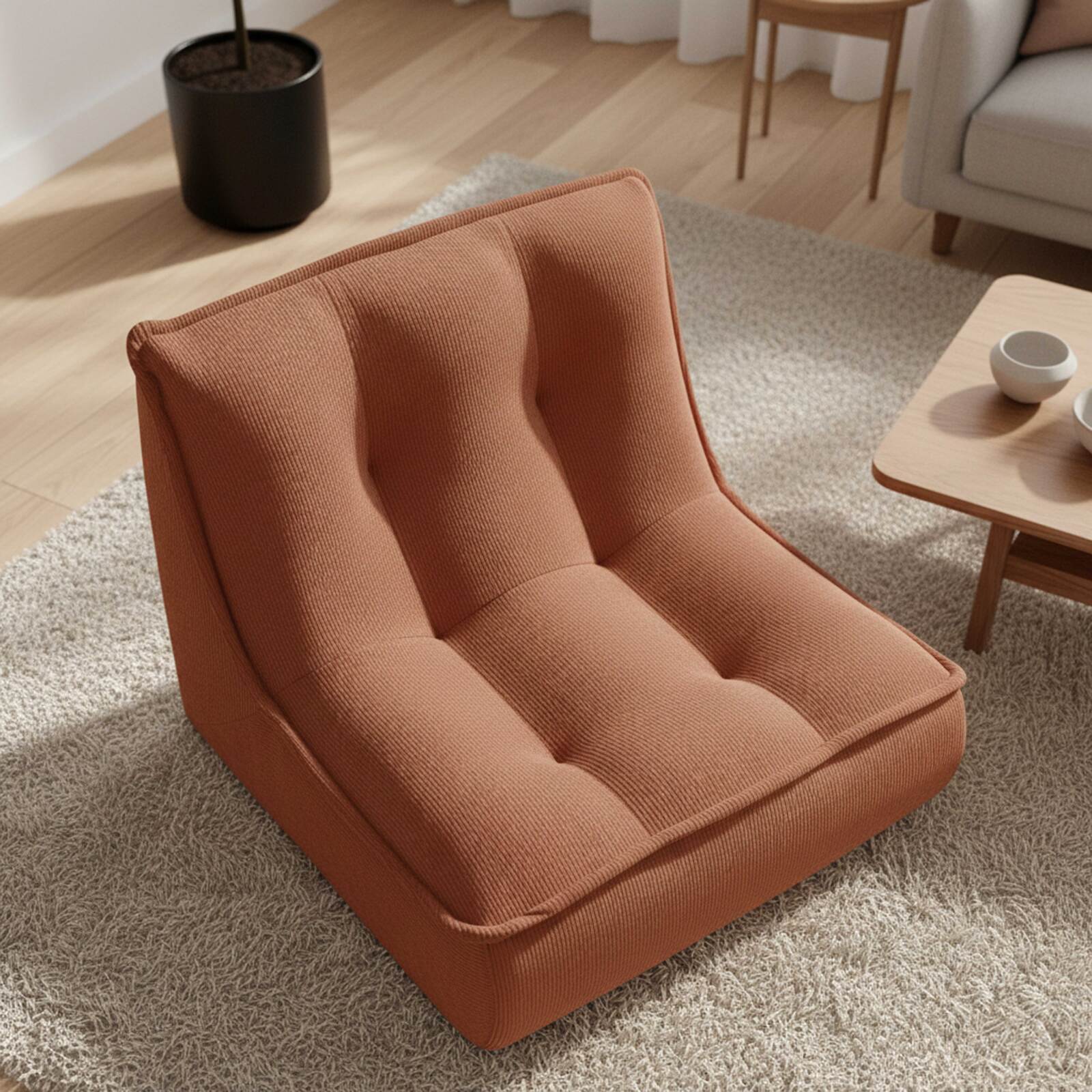 Sessel aus Stoff für modulares Sofa