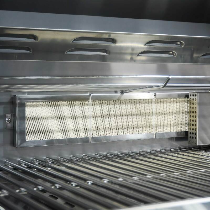 Outdoor-Küche aus Metall mit Grill und Stauraum – 3 Module (5/7)