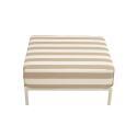 Sitzsack im gestreiften Design für ein modulares Outdoor-Sofa