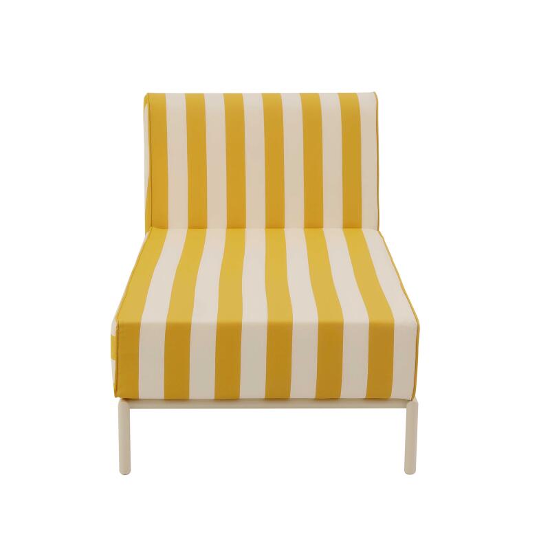 Chaiselongue im gestreiften Design für ein modulares Outdoor-Sofa (2/5)