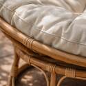 Papasan Gartensessel aus synthetischem Rattan