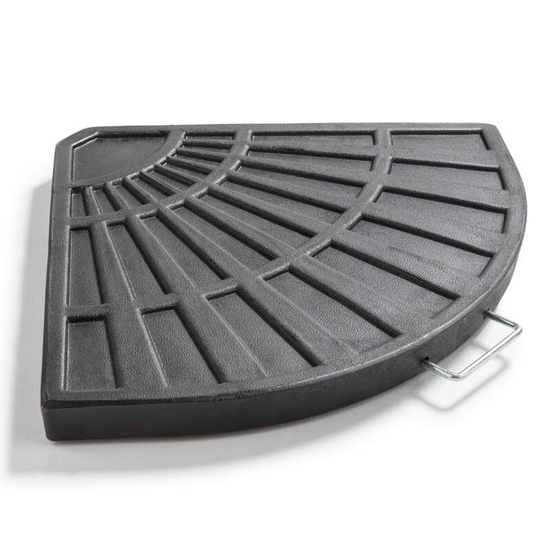 Doppelmarkise Neigung (3 x 4m) und 4 Gewichtsplatten (5/7)