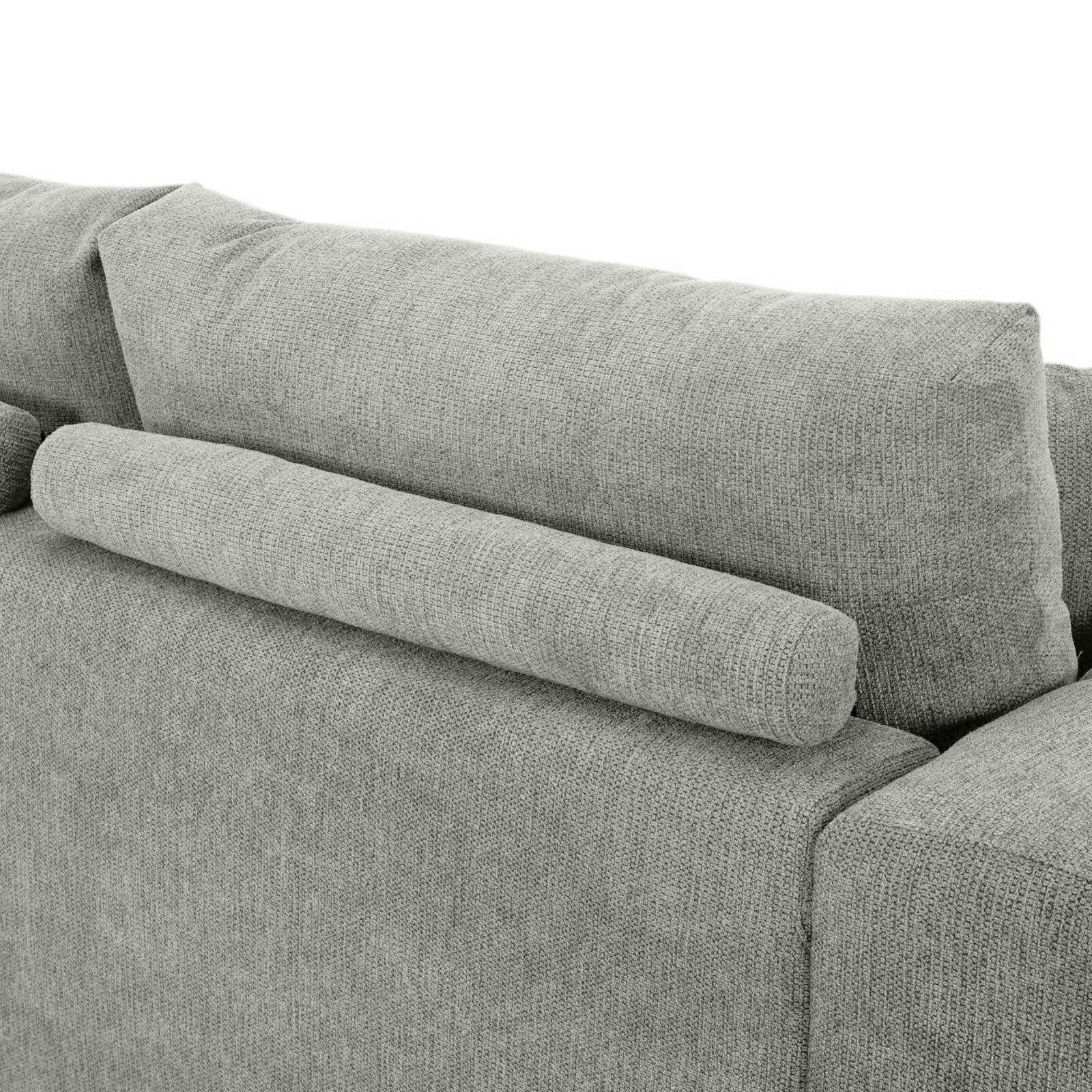 Sofa 3-Sitzer aus Stoff mit Kissen