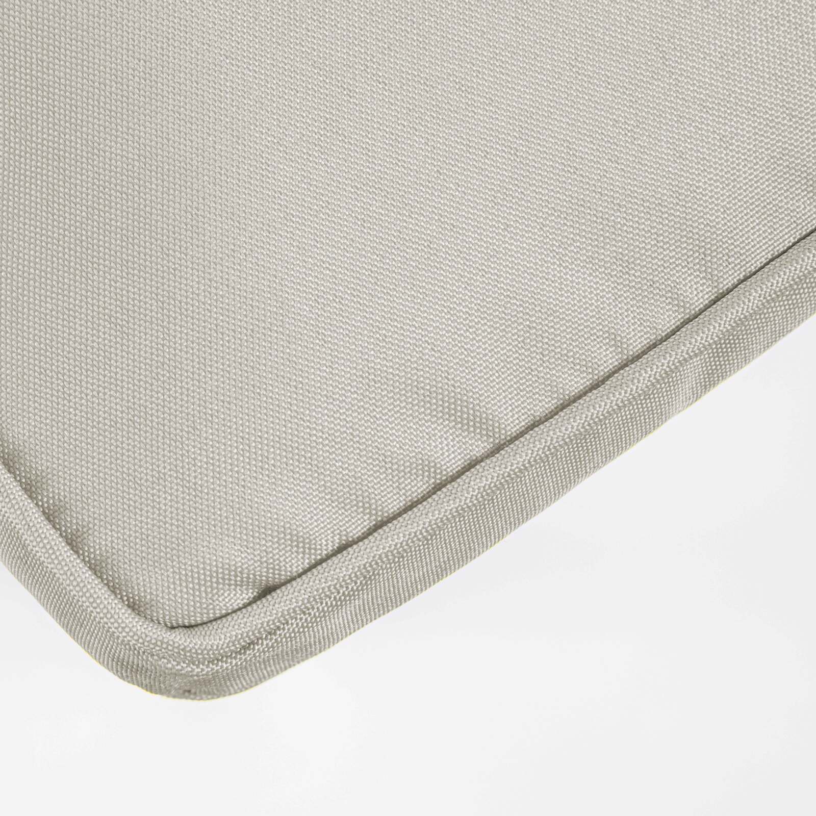 Set von 4 einfarbigen Außenstuhlkissen 40 x 40 cm 