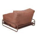 Sessel für modulare Outdoor-Sofa mit Gestell