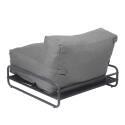 Sessel für modulare Outdoor-Sofa mit Gestell