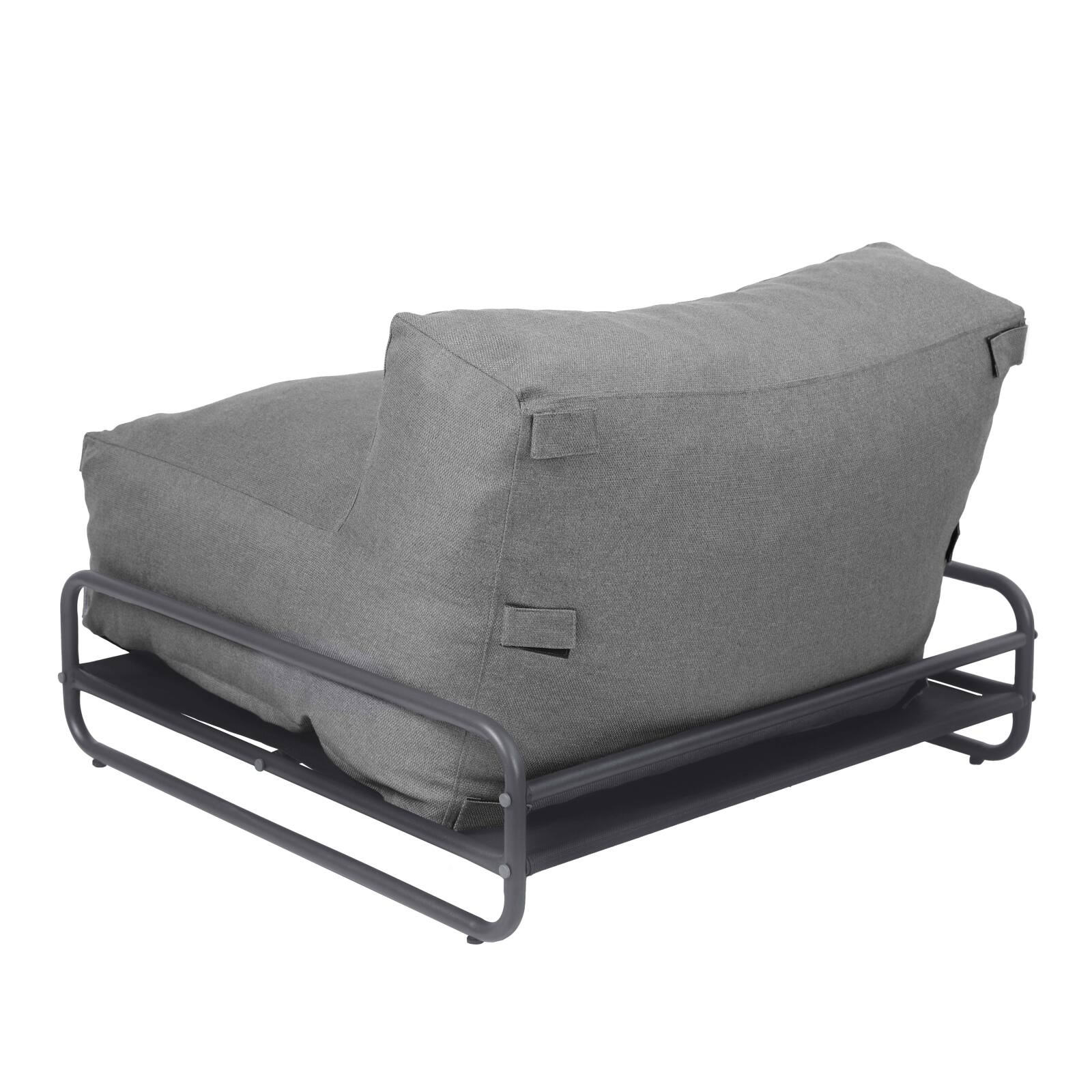 Sessel für modulare Outdoor-Sofa mit Gestell