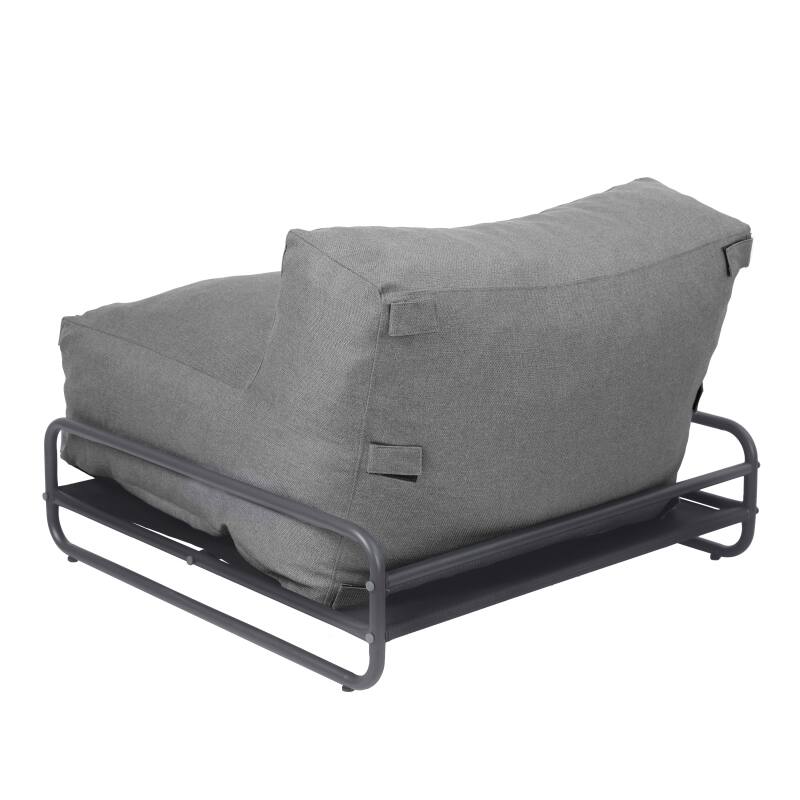 Sessel für modulare Outdoor-Sofa mit Gestell (5/7)
