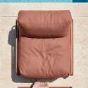 Sessel für modulare Outdoor-Sofa mit Gestell