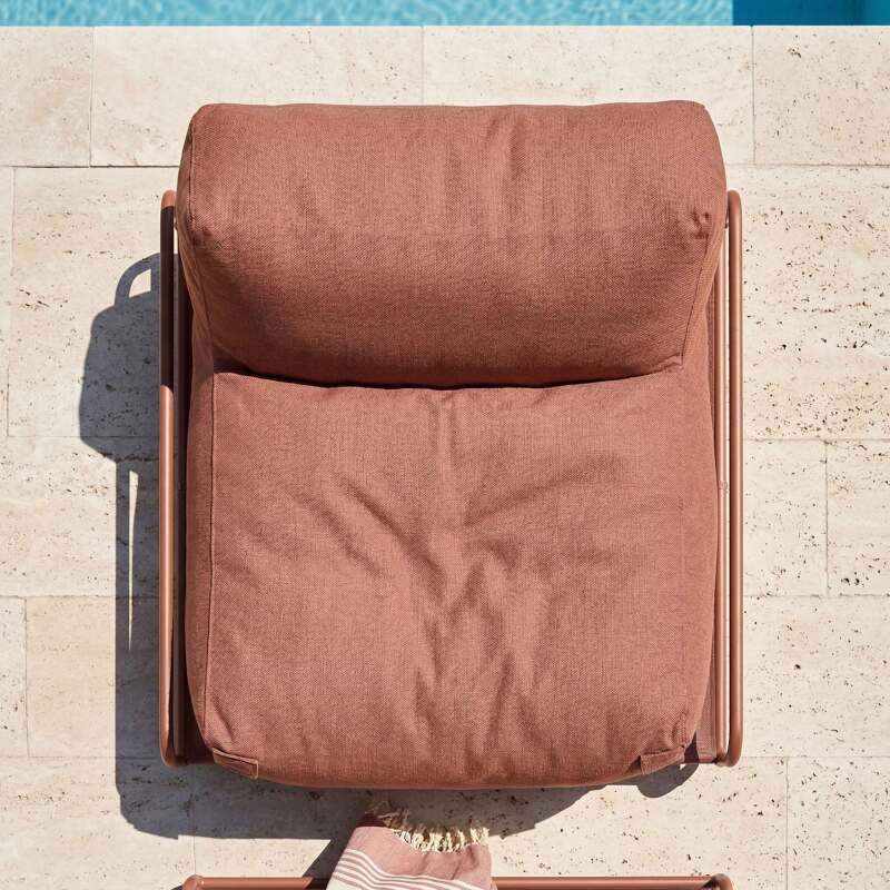 Sessel für modulare Outdoor-Sofa mit Gestell (4/7)