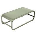 Garten Couchtisch rechteckig aus Metall 85x40x30 cm