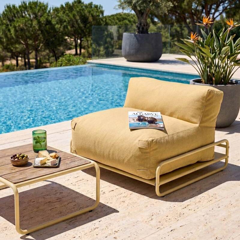 Rahmen für Sessel und Hocker des modularen Outdoor-Sofas MIXI (3/5)