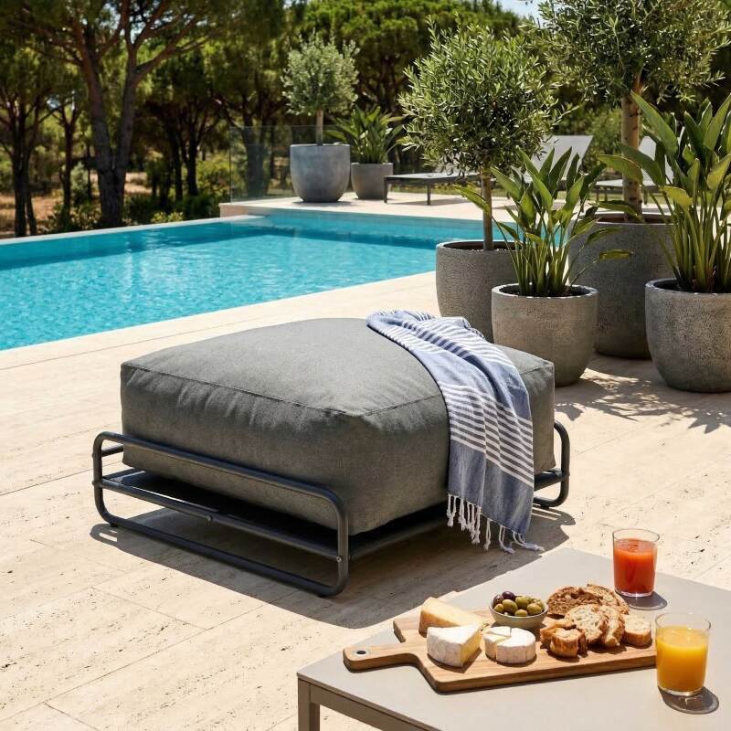 Rahmen für Sessel und Hocker des modularen Outdoor-Sofas MIXI (4/5)