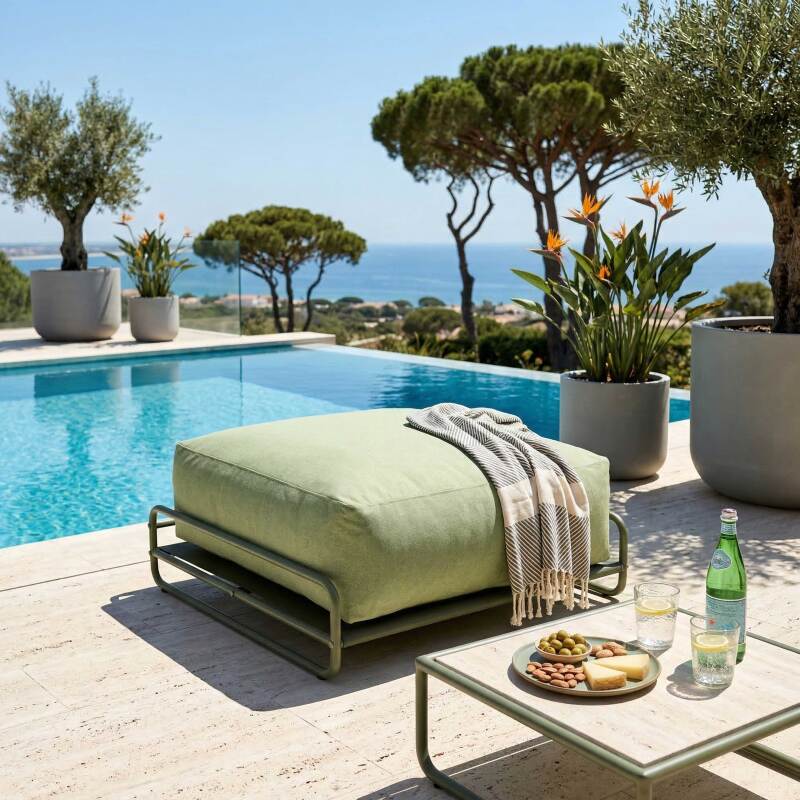 Rahmen für Sessel und Hocker des modularen Outdoor-Sofas MIXI (4/5)