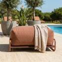 Sitzsack für modulare Outdoor-Sofa mit Gestell