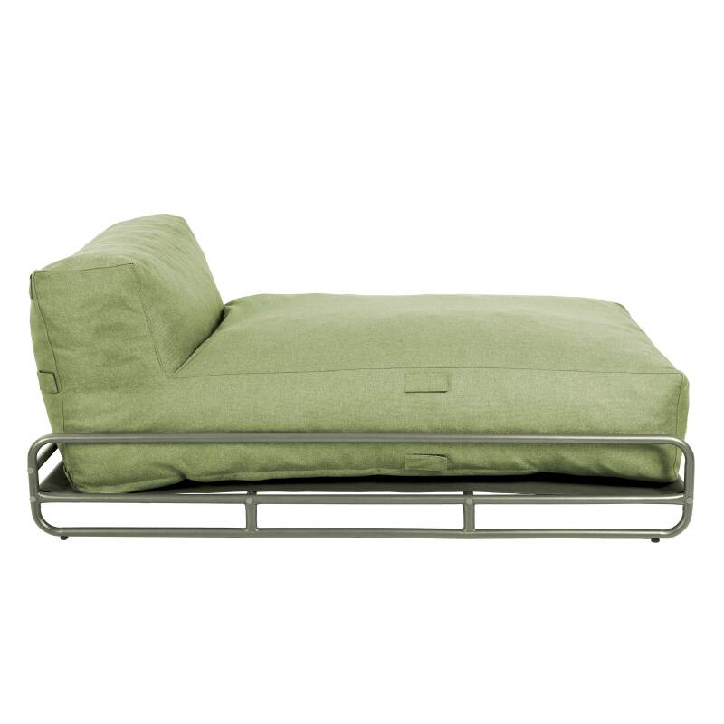 Chaiselongue für modulare Gartenmöbel mit Gestell (4/6)