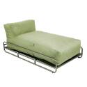 Chaiselongue für modulare Gartenmöbel mit Gestell