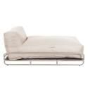 Chaiselongue für modulare Gartenmöbel mit Gestell