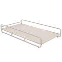 Chaiselongue für modulare Gartenmöbel mit Gestell