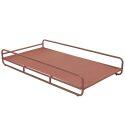 Chaiselongue für modulare Gartenmöbel mit Gestell