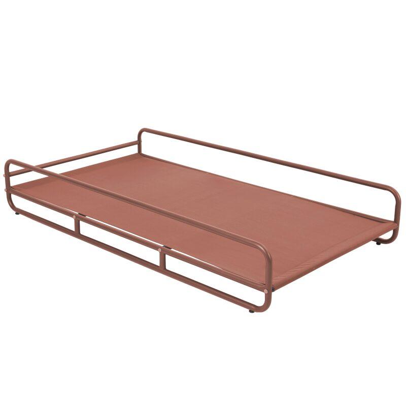 Chaiselongue für modulare Gartenmöbel mit Gestell (5/6)
