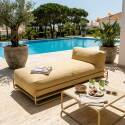 Rahmen für Chaiselongue der modularen Gartenmöbel MIXI