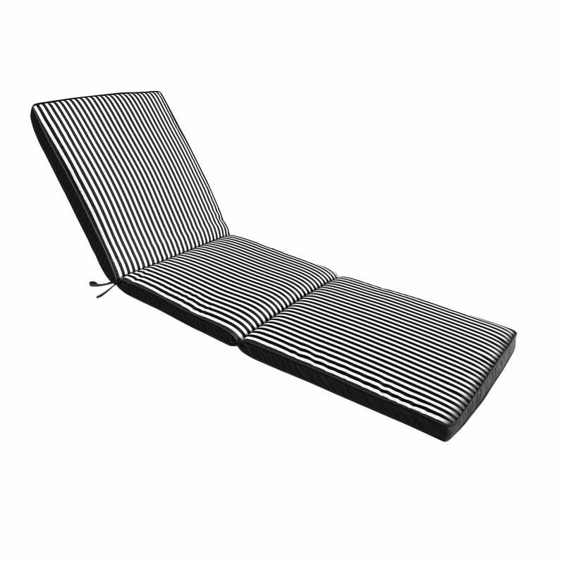 Outdoor-Kissen für Sonnenliege 186 x 53 cm - 2er-Set (4/5)