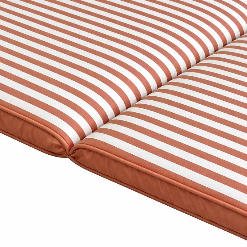 Outdoor-Kissen für Sonnenliege 186 x 53 cm - 2er-Set (3/5)