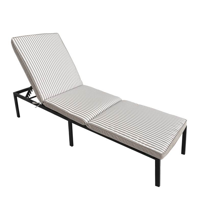 Outdoor-Kissen für Sonnenliege 186 x 53 cm - 2er-Set (2/5)