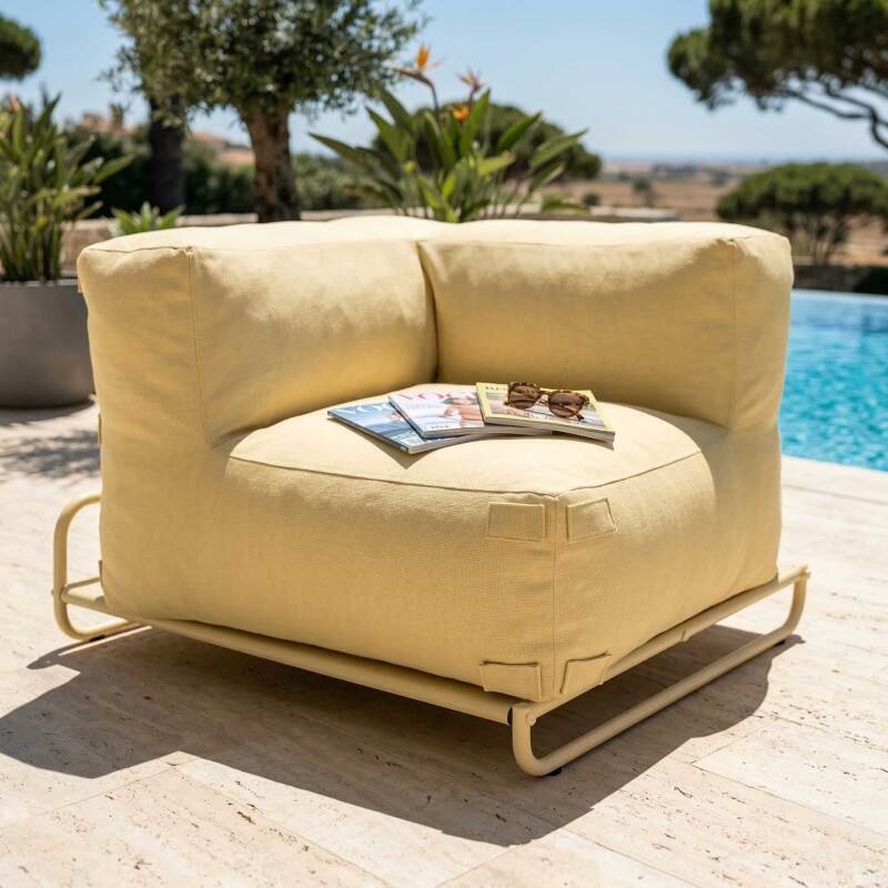 Rahmen für Ecksessel des modularen Outdoor-Sofas MIXI
 (4/6)