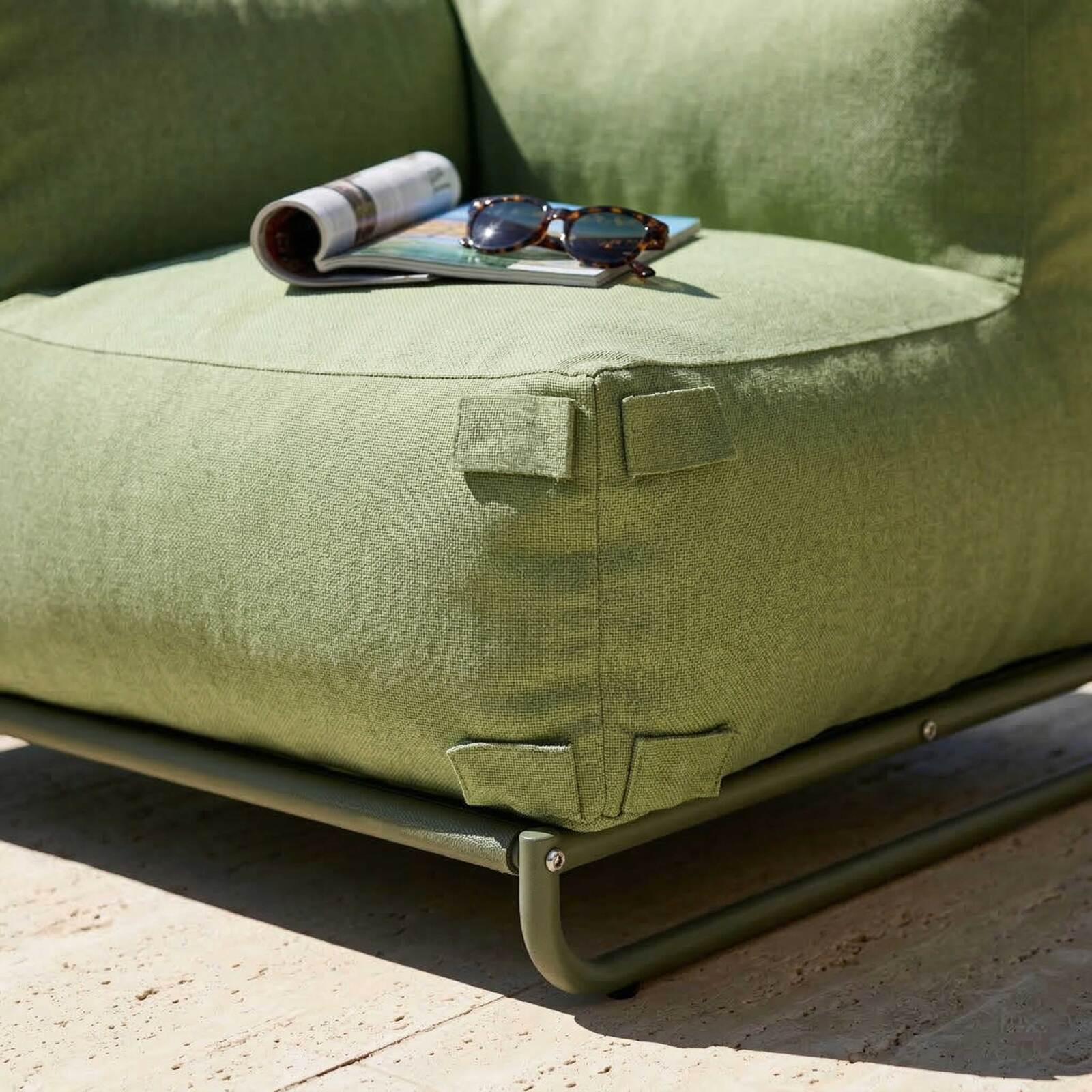 Rahmen für Ecksessel des modularen Outdoor-Sofas MIXI
